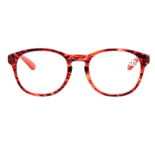 Fashion Design Spring Hinge Round Shape Reading Glasses